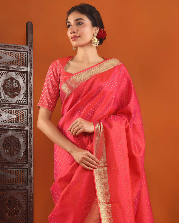 Red Kanchivaram Silk Saree