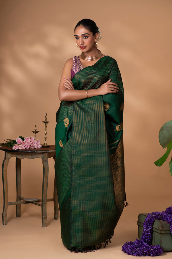 Green Kanchivaram Silk Saree