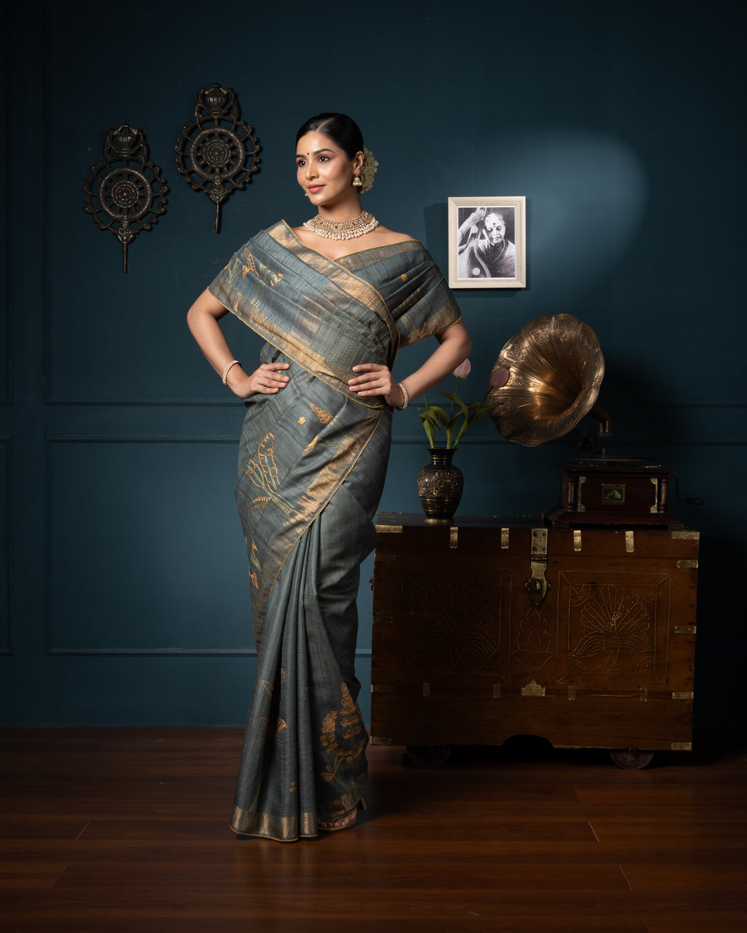 Trendy south indian saree blouse design india dvz0003514 - dvanza.com