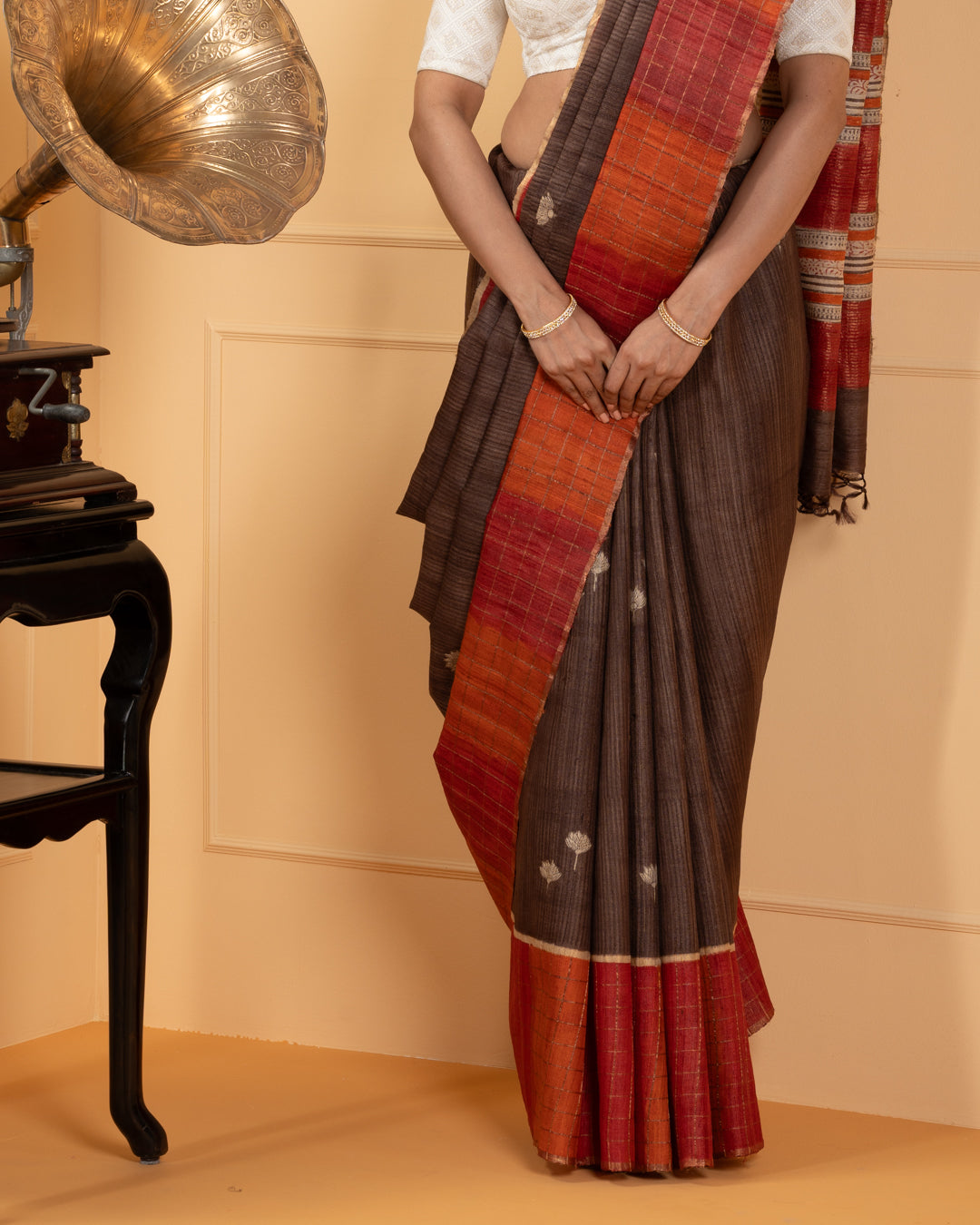 Alluring Mustard Party Soft Silk Saree with Beautiful Embroidery – TrendOye