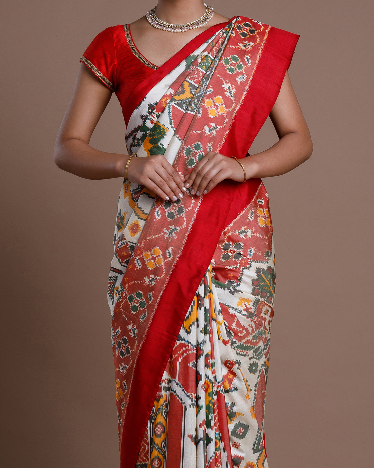 Half & Half Sarees Archives | trendwati