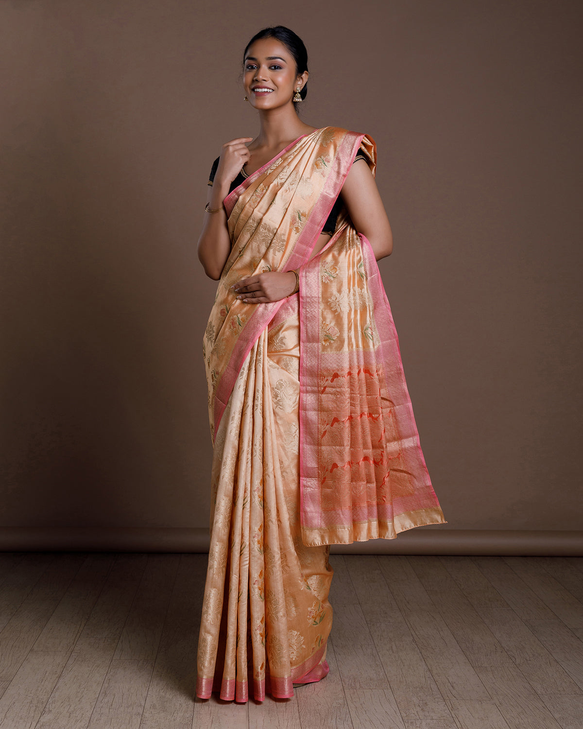 Buy Anand Sarees Printed Daily Wear Georgette Multicolor Sarees Online @  Best Price In India | Flipkart.com