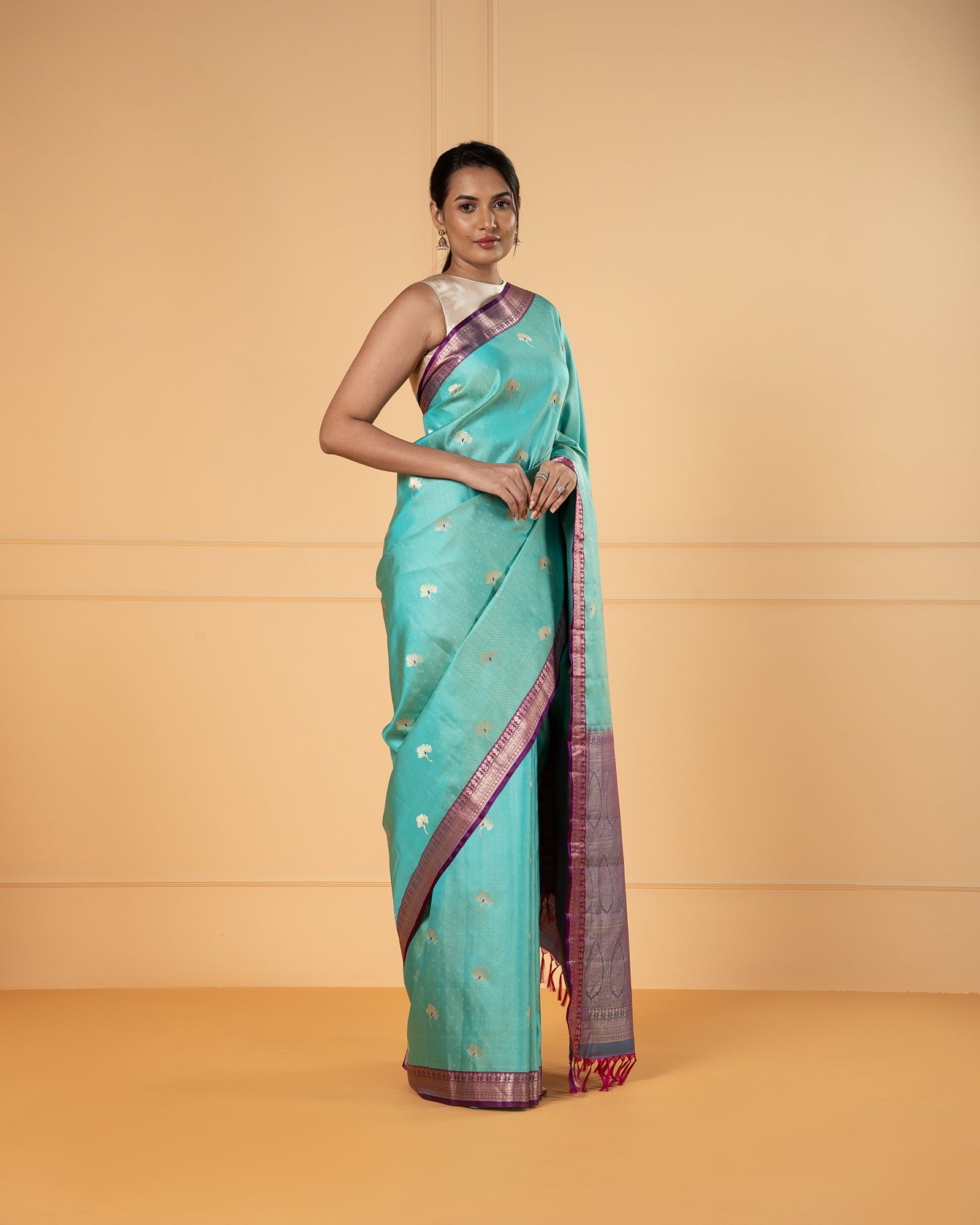 Blue Silk Saree – Vijayalakshmi Silks